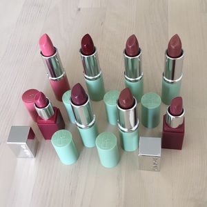 8 Clinique Lipsticks & 1 Mini Palette (unused)